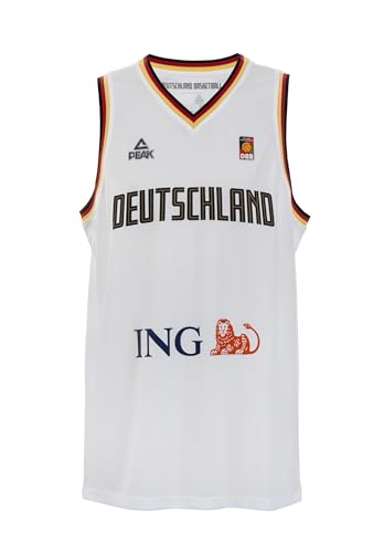 PEAK Basketball Trikot Deutschland (weiß, L) von PEAK