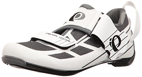 PEARL IZUMI Damen W TRI Fly Select v6 Fahrradschuh, Weiß/Schattengrau von PEARL IZUMI