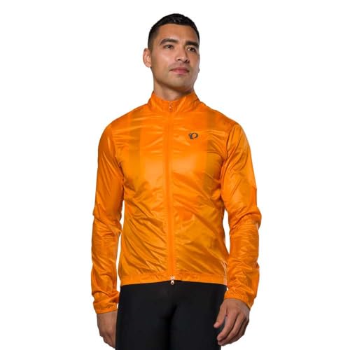 PEARL IZUMI Herren Attack Barrier Jacke, ultraleichter Stoff und passgenaue Fahrradjacke mit wasserabweisender Behandlung, Sunfire, XX-Large von PEARL IZUMI