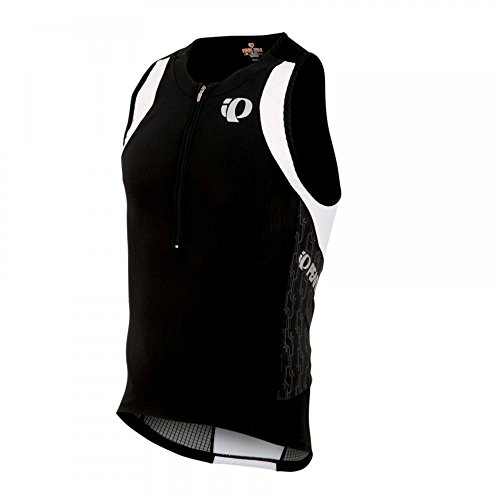 PEARL IZUMI Herren Elite Inrcool Tri Singlet, Herren, Schwarze Turnout, Medium von PEARL IZUMI