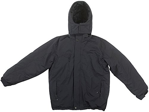 PEARL urban Wärmejacke: Beheizbare Outdoor-Jacke mit USB-Anschluss, 3 Heizelemente, Größe M (Wärmejacke mit Akku, Jacke mit akkuheizung, Infrarot Heizung) von PEARL