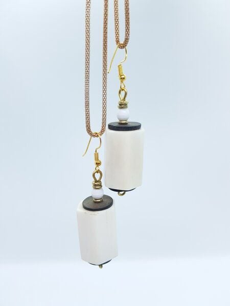 PEARLS OF AFRICA Afrikanische Perlenohrringe "Happy Marrakesh" von PEARLS OF AFRICA