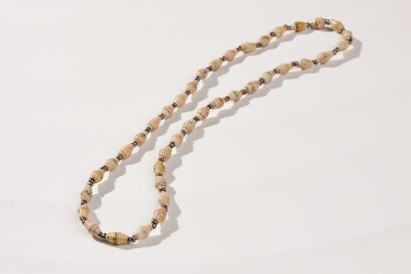 PEARLS OF AFRICA Filigrane Halskette aus Papierperlen "LA PETITE MALAIKA" von PEARLS OF AFRICA