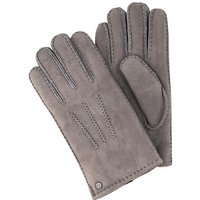 PEARLWOOD Herren Handschuhe grau Lammleder von PEARLWOOD