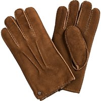 PEARLWOOD Herren Handschuhe braun/cognac Lammleder von PEARLWOOD