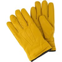 PEARLWOOD Herren Handschuhe gelb Ziegenleder von PEARLWOOD