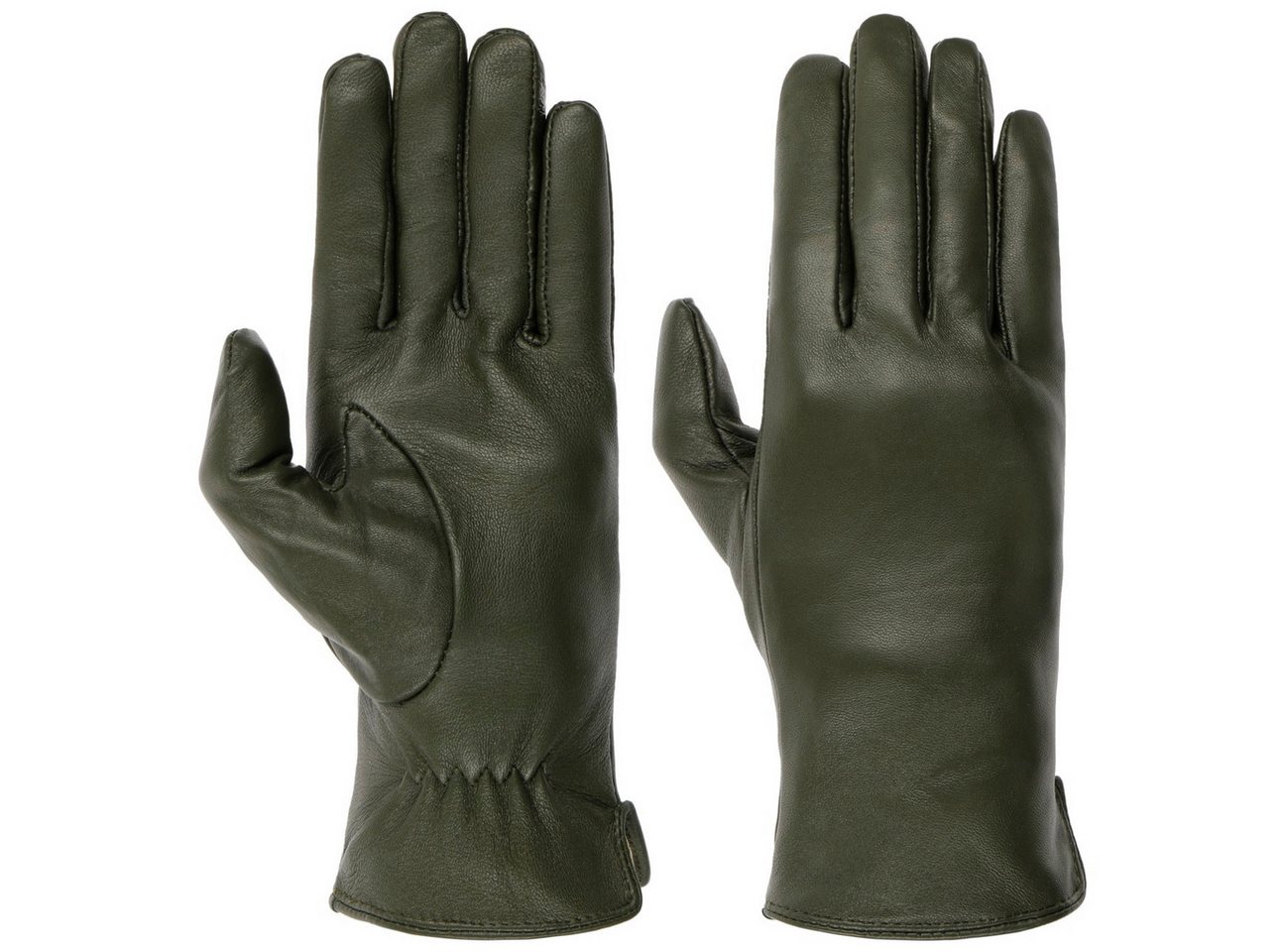 PEARLWOOD Lederhandschuhe (1-St) Damenhandschuhe mit Futter von PEARLWOOD