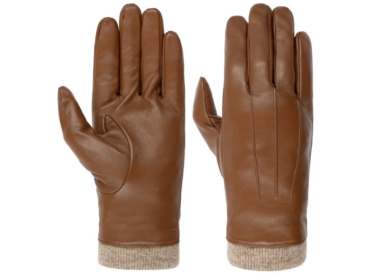 PEARLWOOD Lederhandschuhe (1-St) Handschuhe mit Futter von PEARLWOOD