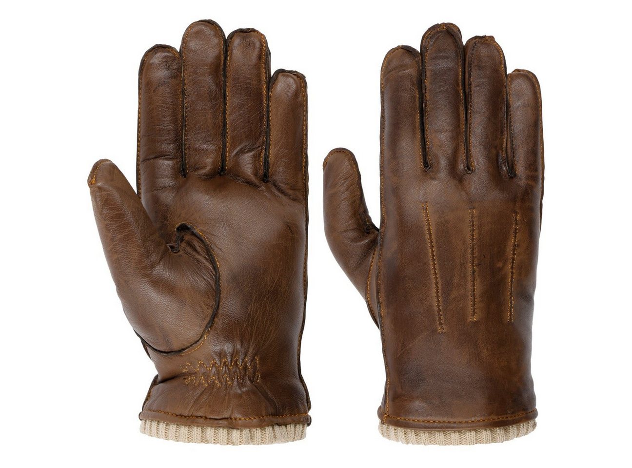 PEARLWOOD Lederhandschuhe (1-St) Handschuhe mit Futter von PEARLWOOD