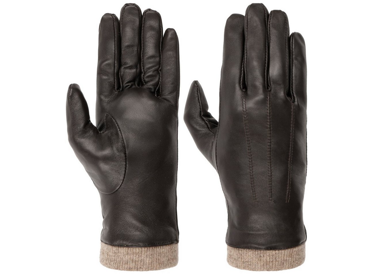 PEARLWOOD Lederhandschuhe (1-St) Handschuhe mit Futter von PEARLWOOD