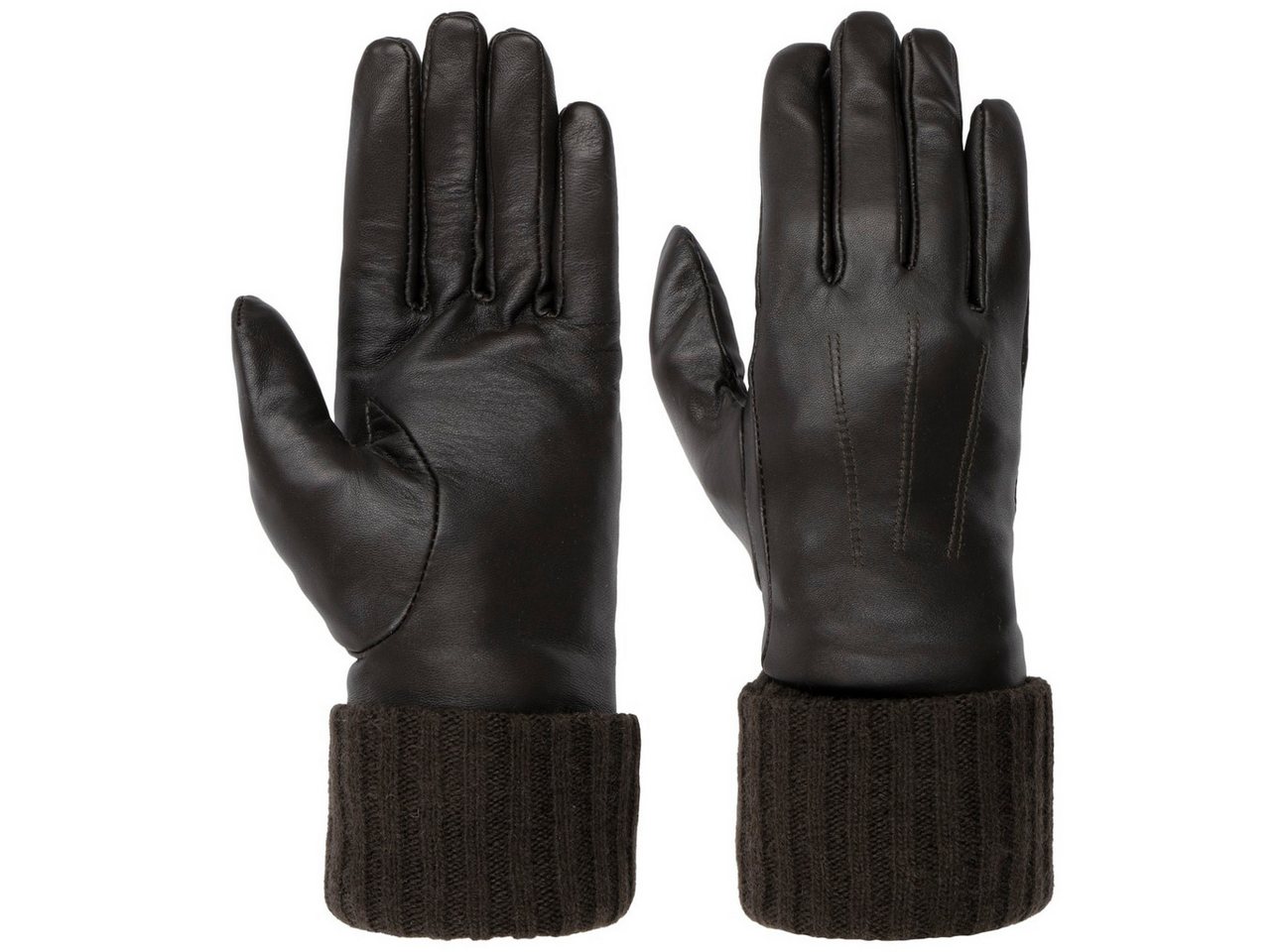 PEARLWOOD Lederhandschuhe (1-St) Lederhandschuhe mit Futter von PEARLWOOD