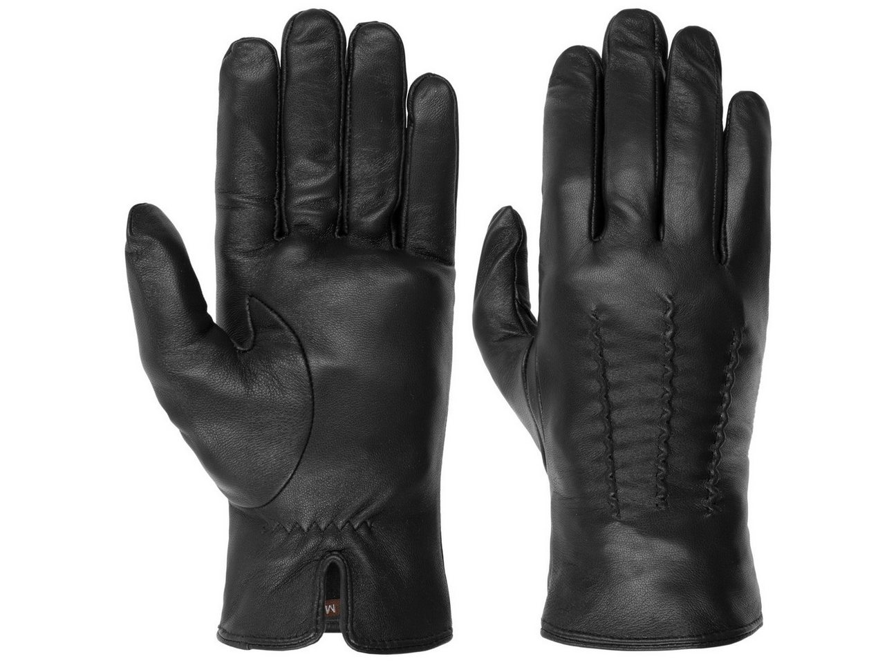 PEARLWOOD Lederhandschuhe (1-St) Lederhandschuhe mit Futter von PEARLWOOD