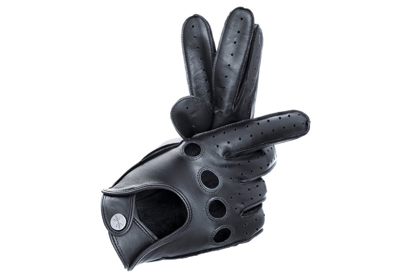 PEARLWOOD Lederhandschuhe Autofahrerhandschuhe, sicherer Griff bei feuchten Händen von PEARLWOOD