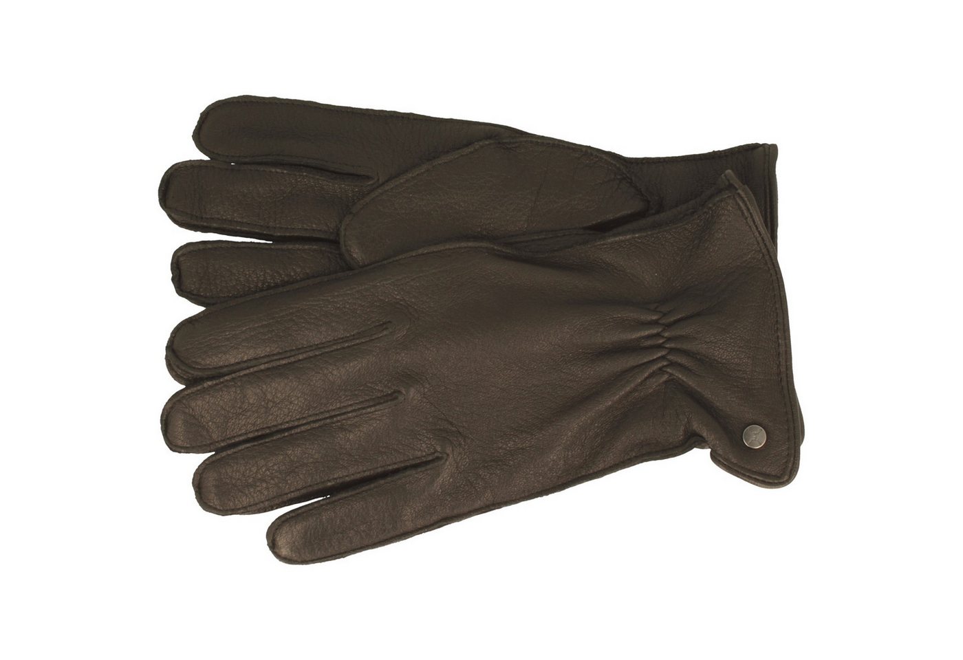 PEARLWOOD Lederhandschuhe Hirschleder-Handschuhe Nordamerik mit Strickfutter von PEARLWOOD