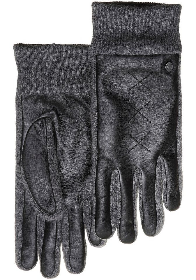 PEARLWOOD Strickhandschuhe SMILLA (1 Paar) weiches Fleece-Innenfutter, Temperaturregulierend, Strickbündchen von PEARLWOOD