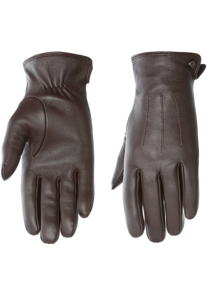 PEARLWOOD Lederhandschuhe Travis Glattlederhandschuh von PEARLWOOD