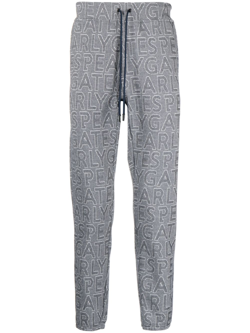 PEARLY GATES Jogginghose mit Logo-Print - Blau von PEARLY GATES