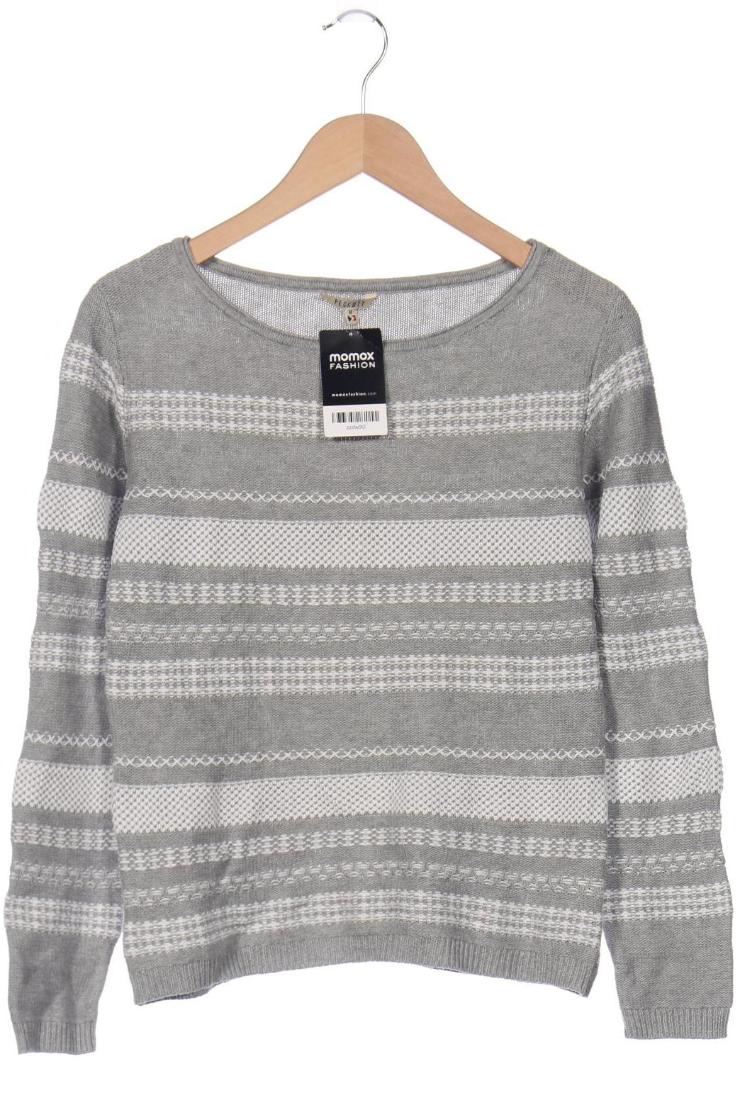 PECKOTT Damen Pullover, grau von PECKOTT