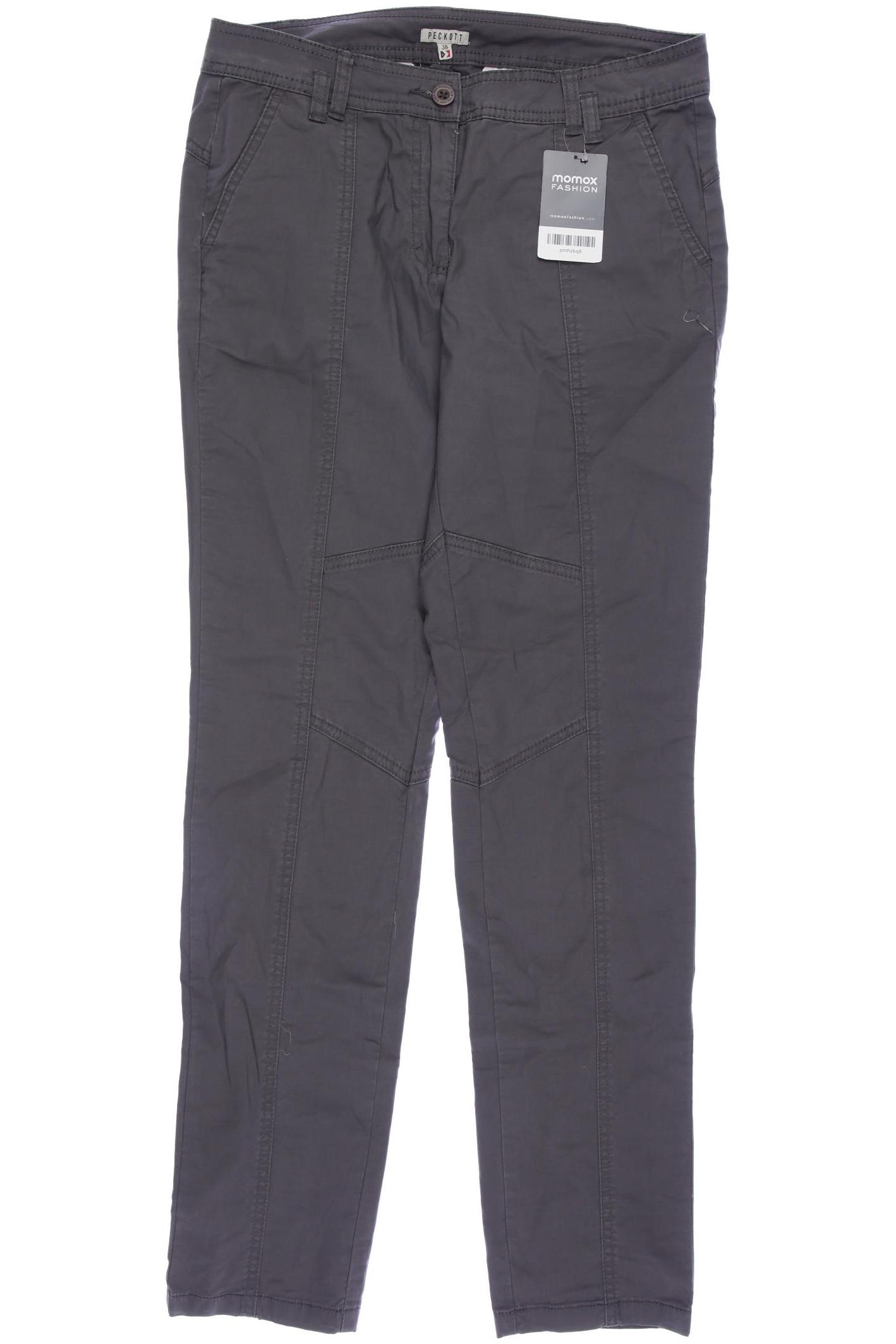 PECKOTT Damen Stoffhose, grau von PECKOTT