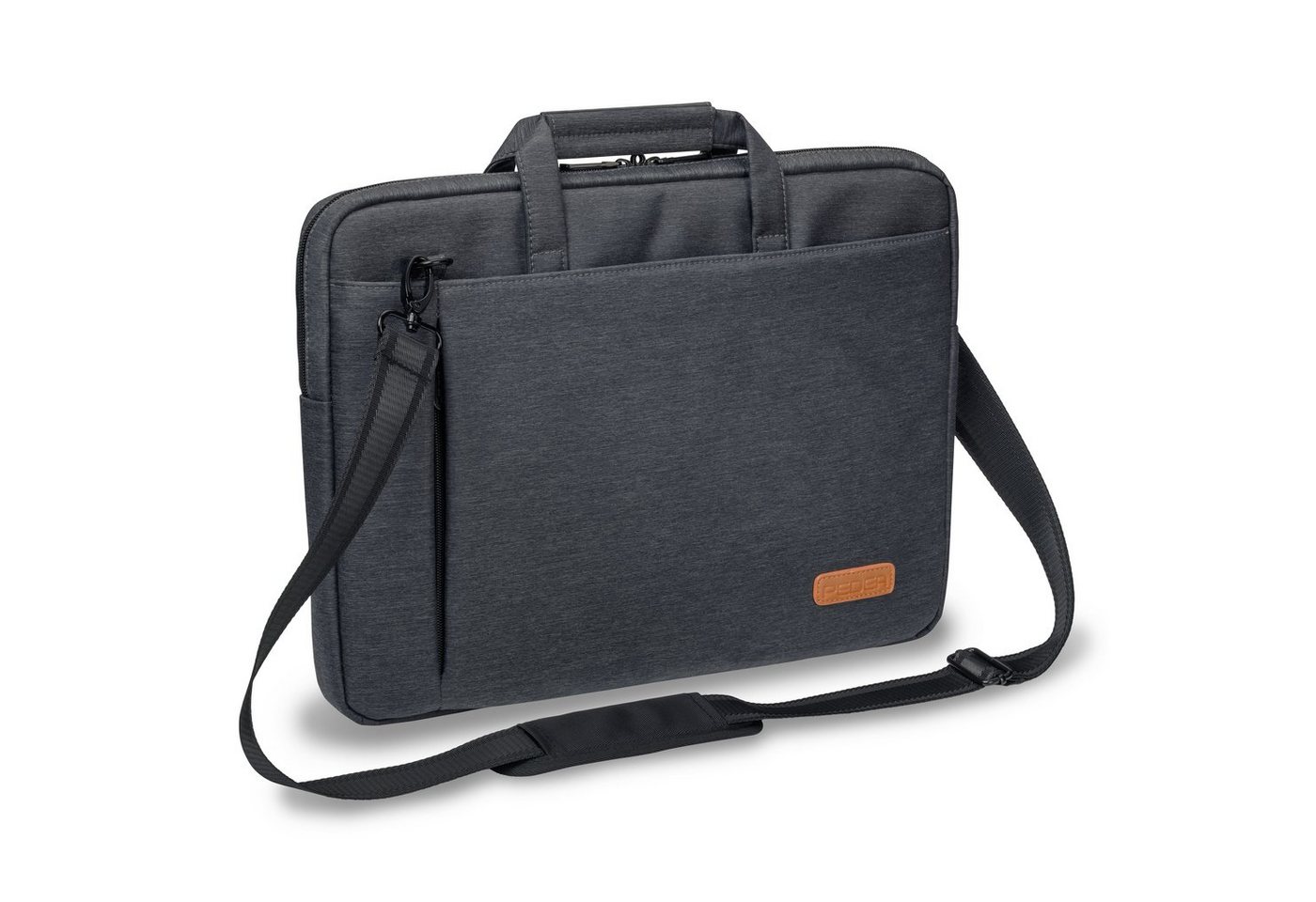 PEDEA Laptoptasche ELEGANCE (15,6 Zoll (39,6 cm), Umhängetasche mit einer dicken Polsterung von PEDEA