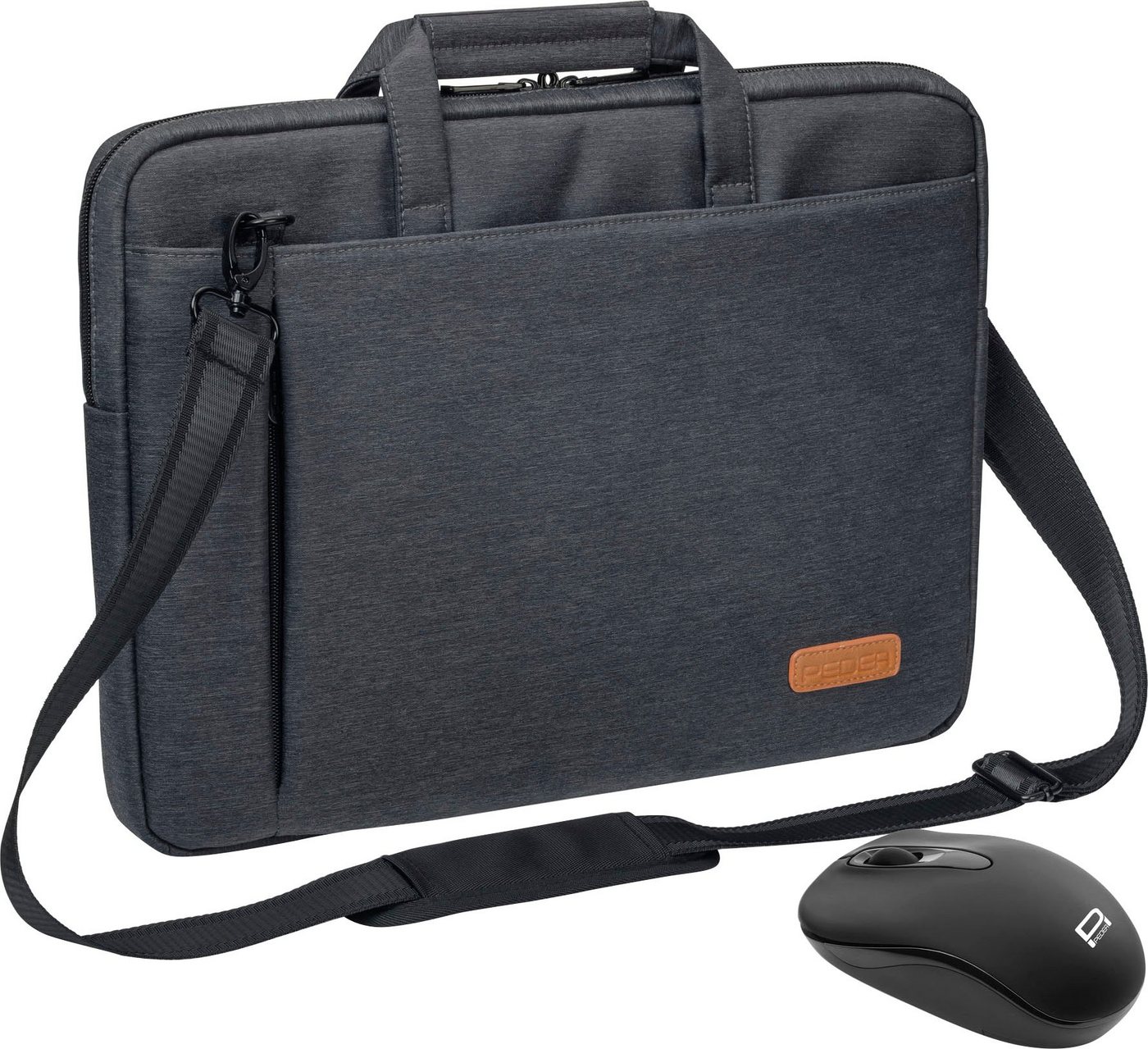 PEDEA Laptoptasche ELEGANCE 39,6cm (15,6) + Maus von PEDEA