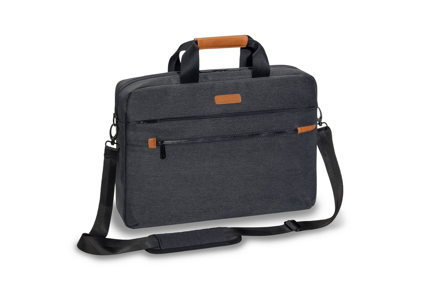 PEDEA Laptoptasche ELEGANCE Notebook Umhängetasche (17,3 Zoll (43,9 cm), Umhängetasche mit einer dicken Polsterung von PEDEA