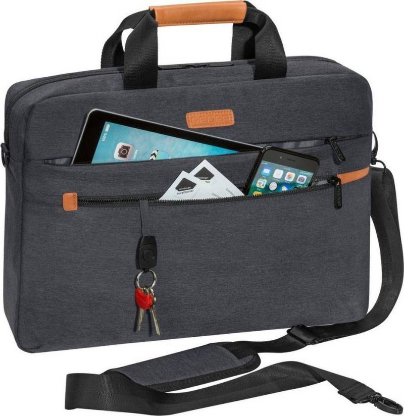 PEDEA Laptoptasche "ELEGANCE" Pro 17,3" (43,9cm), Laptopfac sowie ein Tabletfach von PEDEA