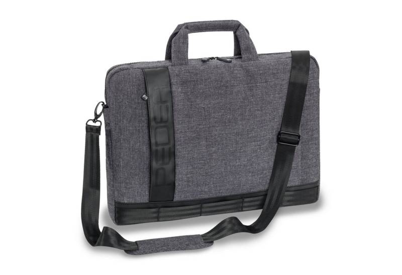 PEDEA Laptoptasche FANCY elegante Umhängetasche 15,6 / 17,3 Zoll (17,3 Zoll (43,9 cm), mit Schultergurt, gepolstert und wasserabweisend von PEDEA