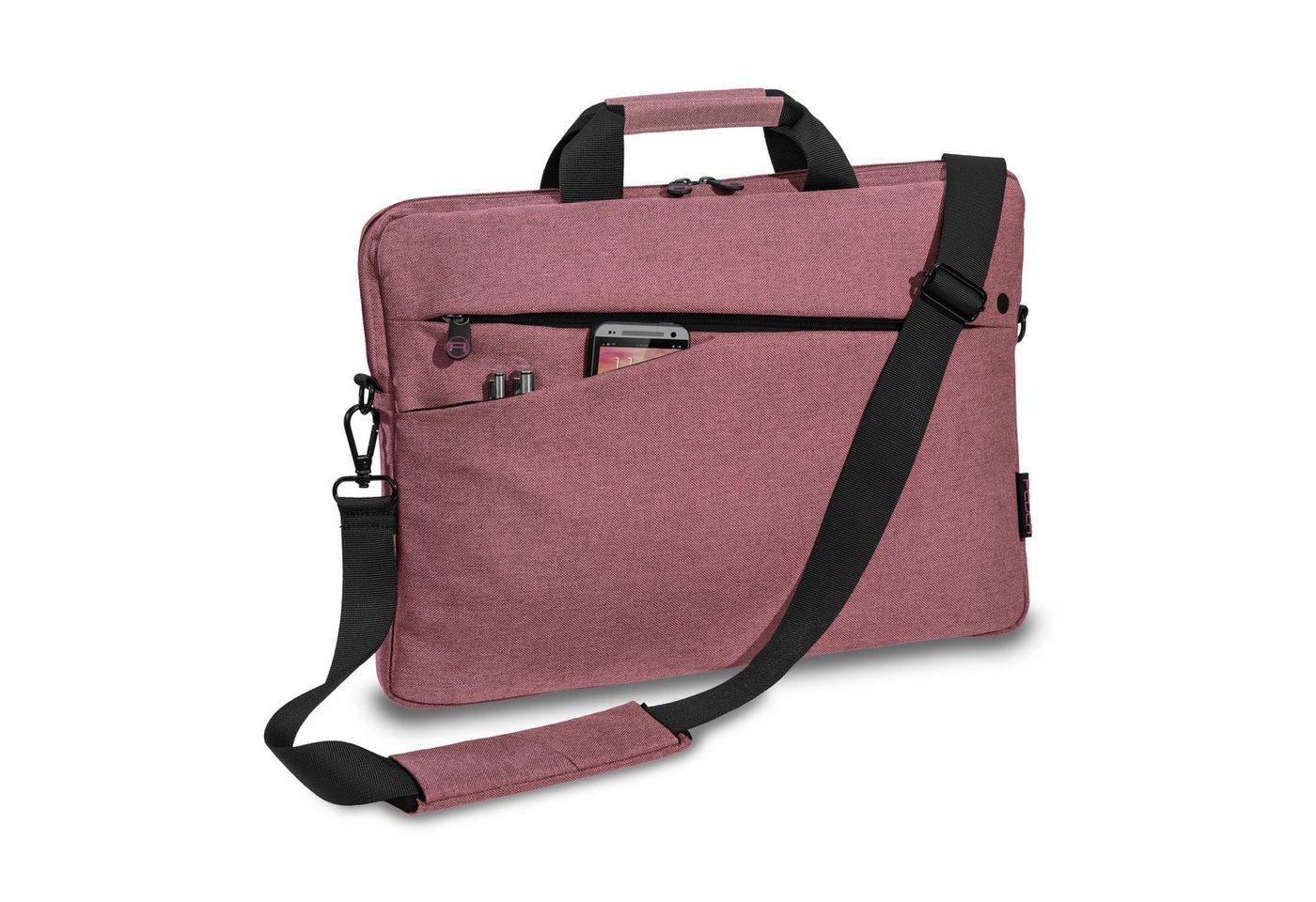 PEDEA Laptoptasche FASHION, Umhängetasche mit dicken Polsterung und fleeceartigem Innenfutter von PEDEA