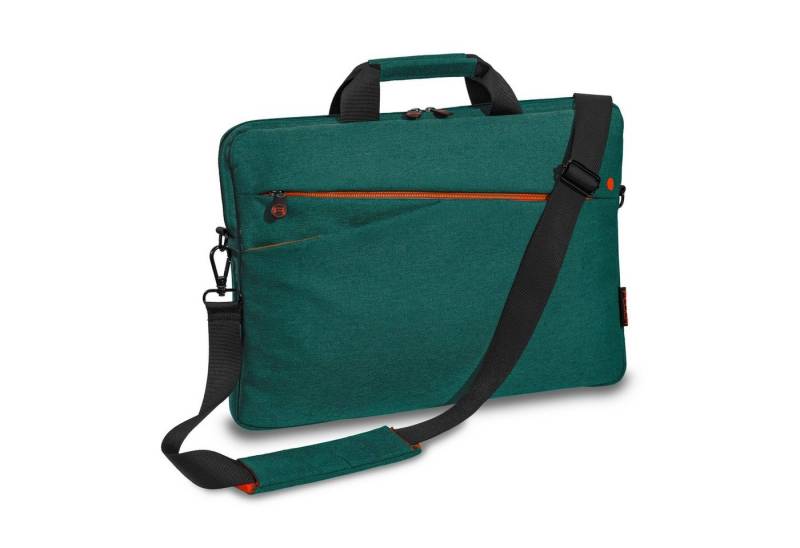 PEDEA Laptoptasche FASHION Umhängetasche mit Polsterung 13,3 / 15,6 / 17,3 Zoll (15,6 Zoll (39,6 cm), Umhängetasche mit dicken Polsterung und fleeceartigem Innenfutter von PEDEA