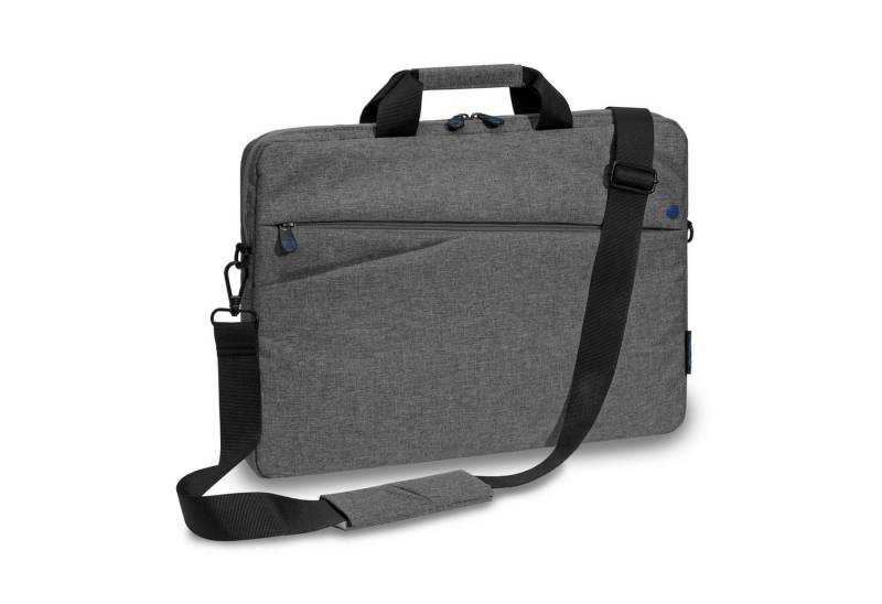 PEDEA Laptoptasche FASHION Umhängetasche mit Polsterung 13,3 / 15,6 / 17,3 Zoll (17,3 Zoll (43,9 cm), Umhängetasche mit dicken Polsterung und fleeceartigem Innenfutter von PEDEA