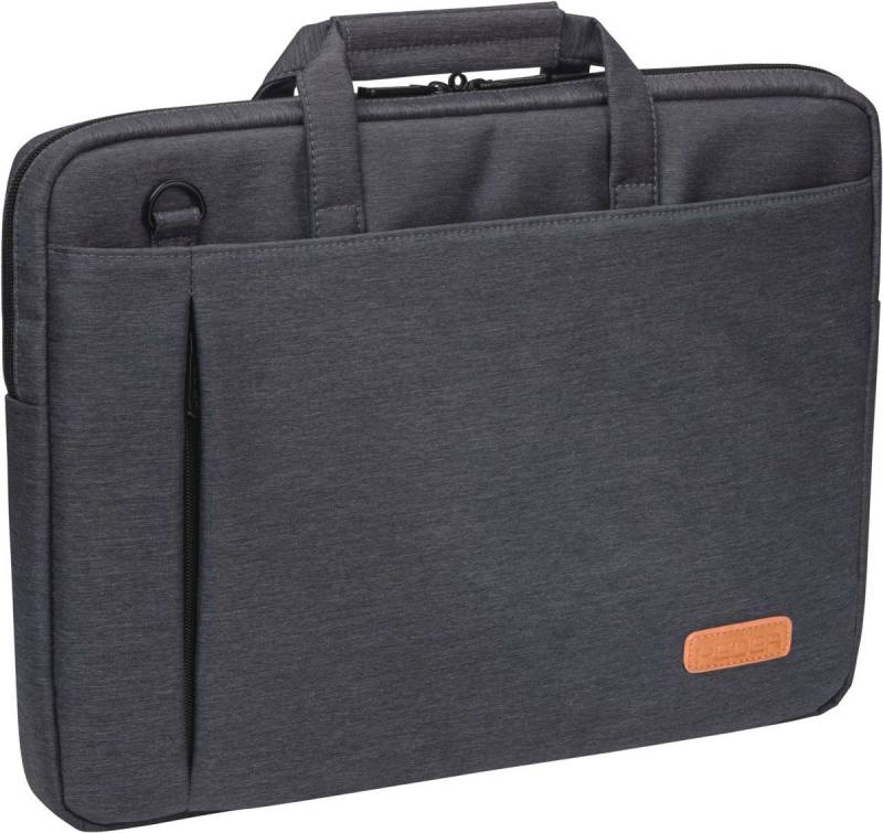 PEDEA Laptoptasche Notebooktasche "ELEGANCE" 15,6" (39,6cm), grau von PEDEA