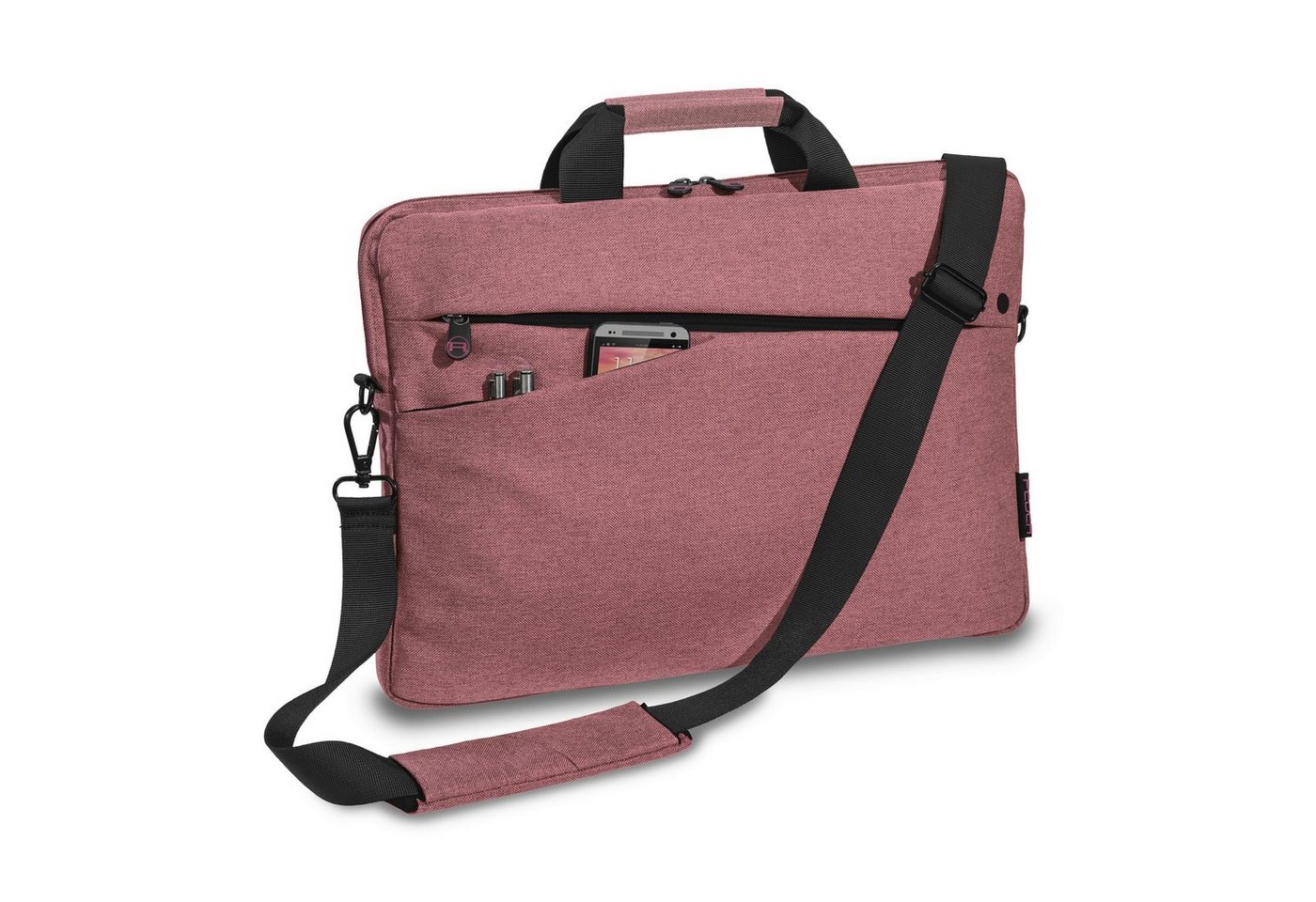 PEDEA Laptoptasche Notebooktasche Fashion bis 39,6 cm (bis 15,6), dicke Polsterung und ein fleeceartiges, weiches Innenfutter von PEDEA