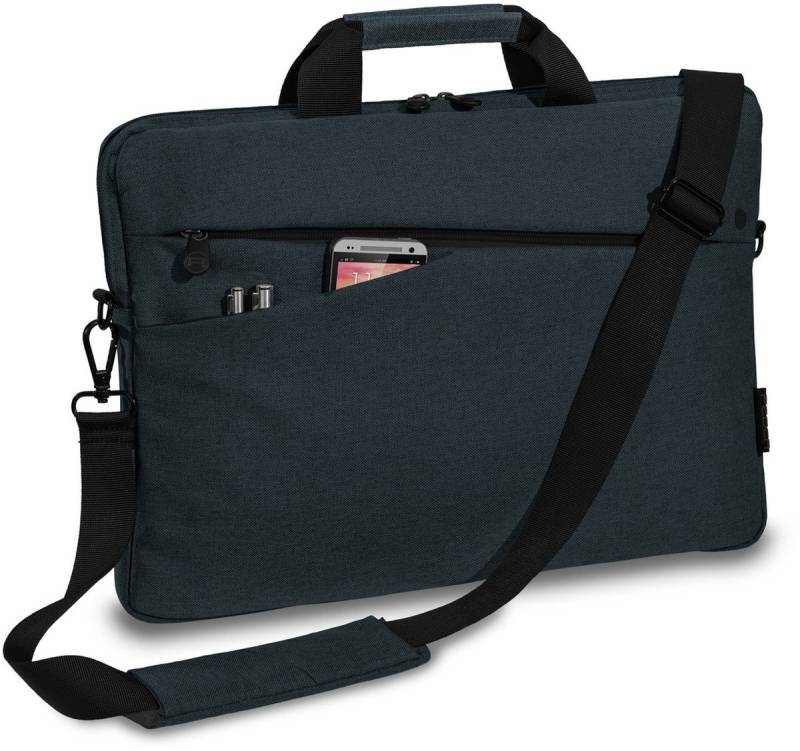 PEDEA Laptoptasche PEDEA Notebooktasche -Fashion- bis 15,6- (39,6cm) anthraz/schw von PEDEA