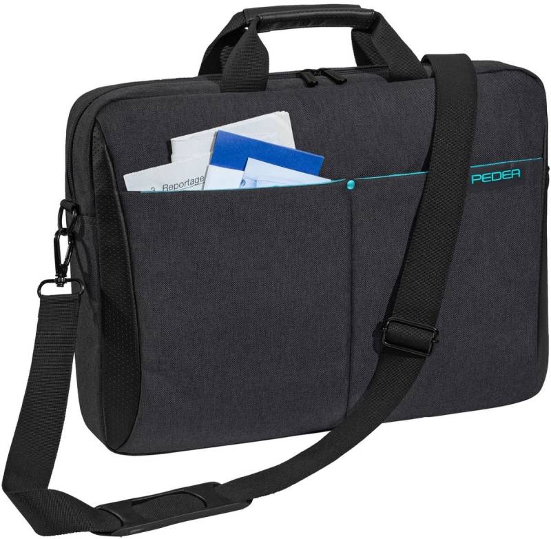 PEDEA Laptoptasche PEDEA Notebooktasche -Lifestyle- 39,6cm (15,6), Schwarz von PEDEA