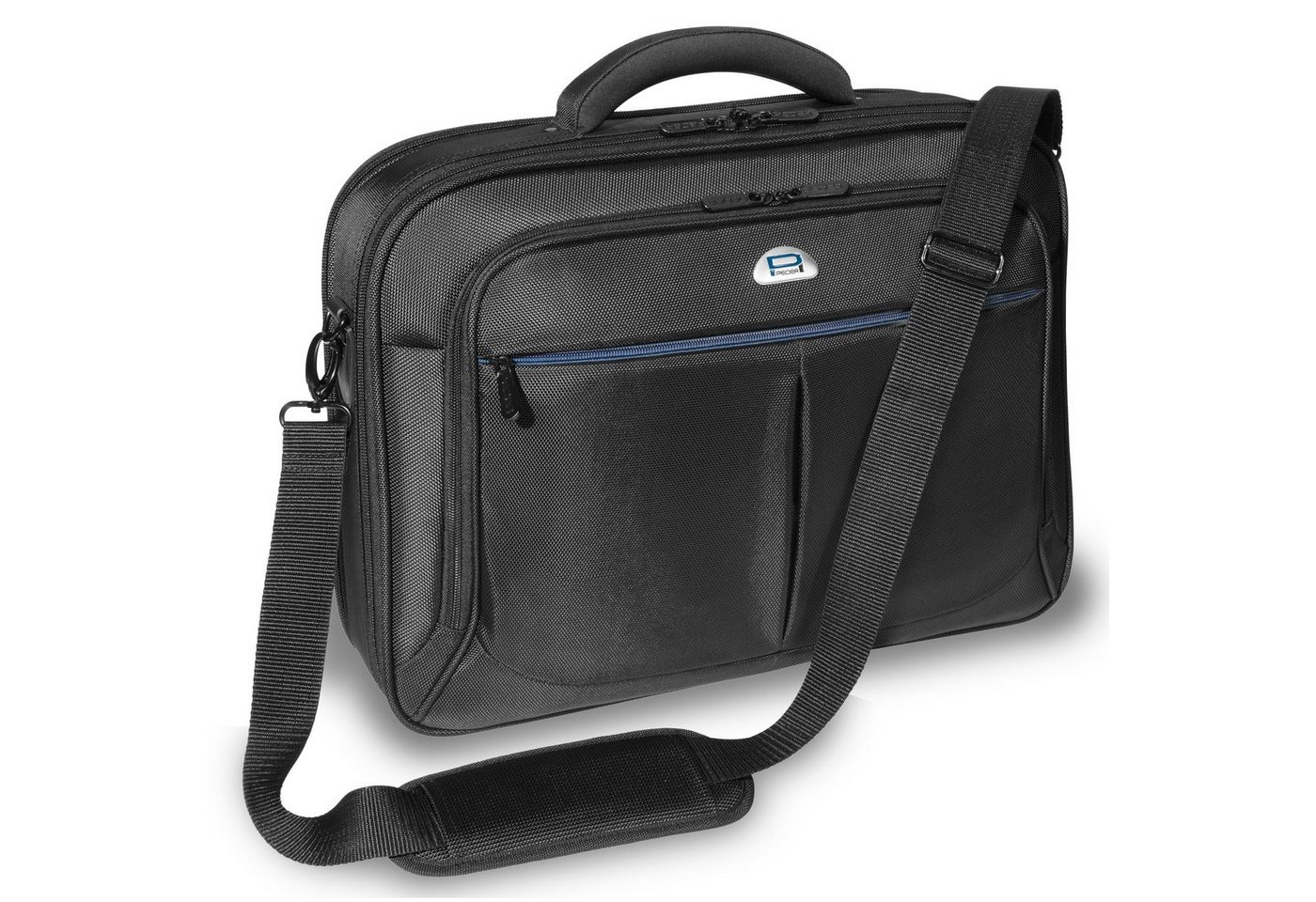 PEDEA Laptoptasche Premium (15,6 Zoll (39,6 cm), stabiler Schutzrahmen, dicke Polsterung, wasserabweisende Materialien von PEDEA
