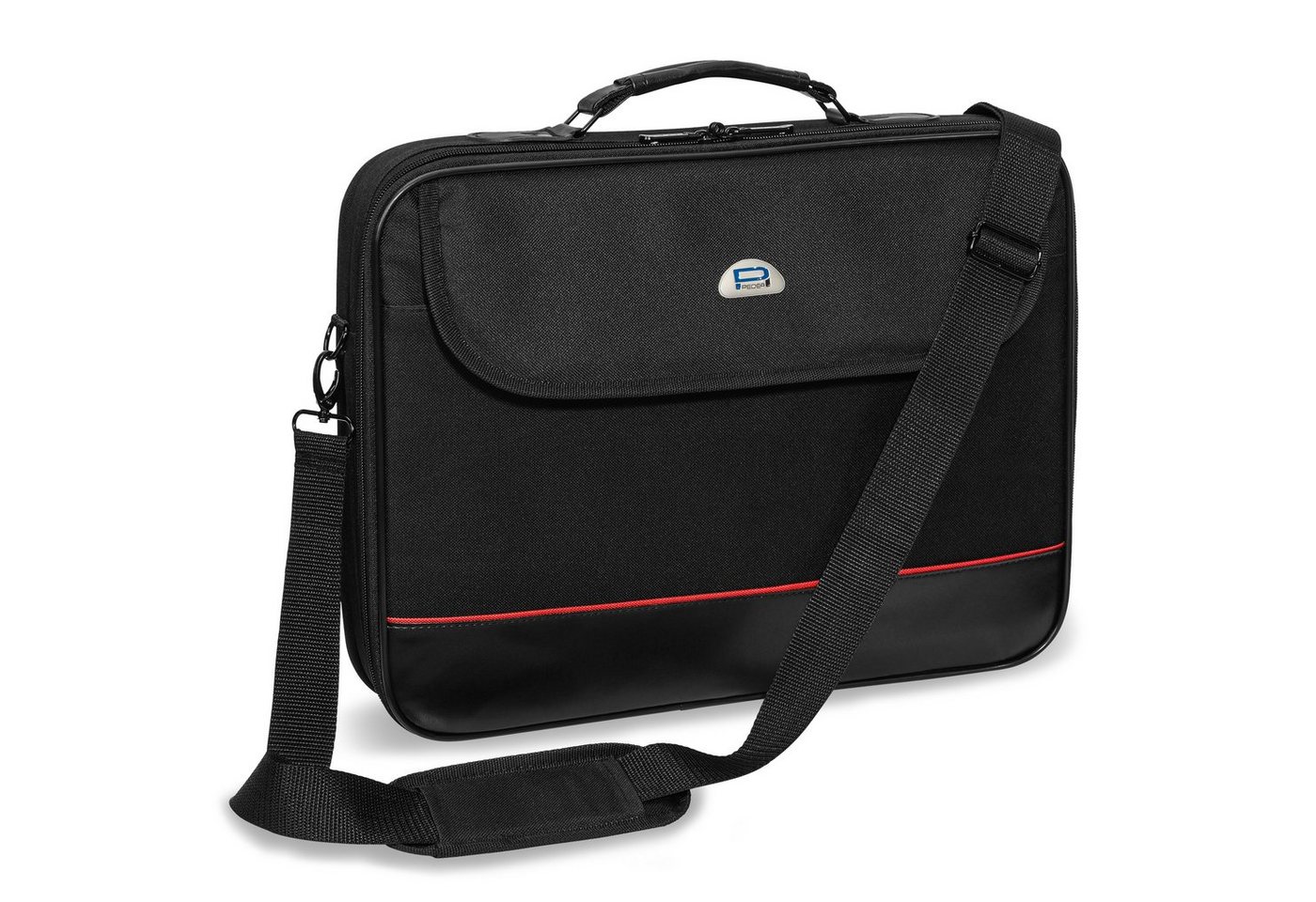 PEDEA Laptoptasche TRENDLINE (Laptopfach ca. 33 x 24,5 x 4,5cm), für 13,3 Zoll (33,8 cm) Schutzrahmen, wasserabweisend, Schultergurt von PEDEA