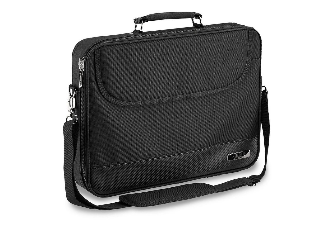 PEDEA Laptoptasche TRENDLINE (Laptopfach ca. 38,5 x 28 x 4,5cm), für 15,6 Zoll (39,6 cm) Schutzrahmen, wasserabweisend, Schultergurt von PEDEA