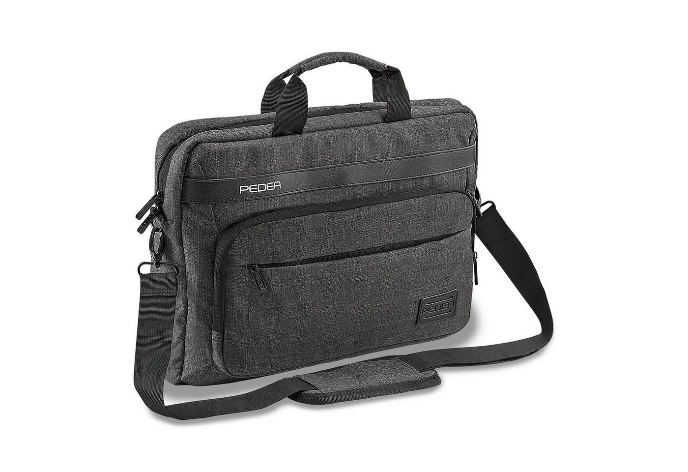 PEDEA Laptoptasche URBAN Notebooktasche 15,6 / 17,3 Zoll (für 15,6 Zoll (39,6 cm), Umhängetasche mit abnehmbaren Schultergurt, wasserabweisend von PEDEA
