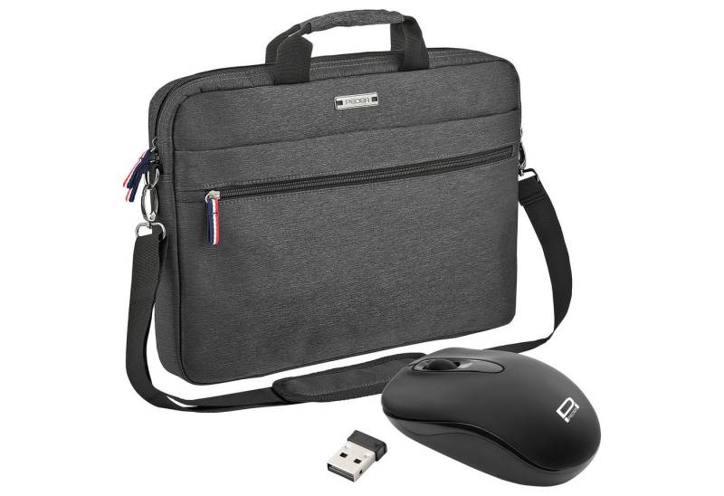 PEDEA Laptoptasche URBAN Notebooktasche 15,6 / 17,3 Zoll (für 15,6 Zoll (39,6 cm), Umhängetasche mit abnehmbaren Schultergurt, wasserabweisend von PEDEA