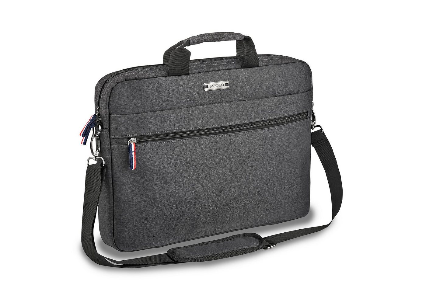 PEDEA Laptoptasche URBAN Notebooktasche 15,6 / 17,3 Zoll (für 15,6 Zoll (39,6 cm), Umhängetasche mit abnehmbaren Schultergurt, wasserabweisend von PEDEA
