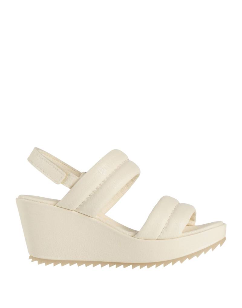 PEDRO GARCÍA Sandale Damen Cremeweiß von PEDRO GARCÍA