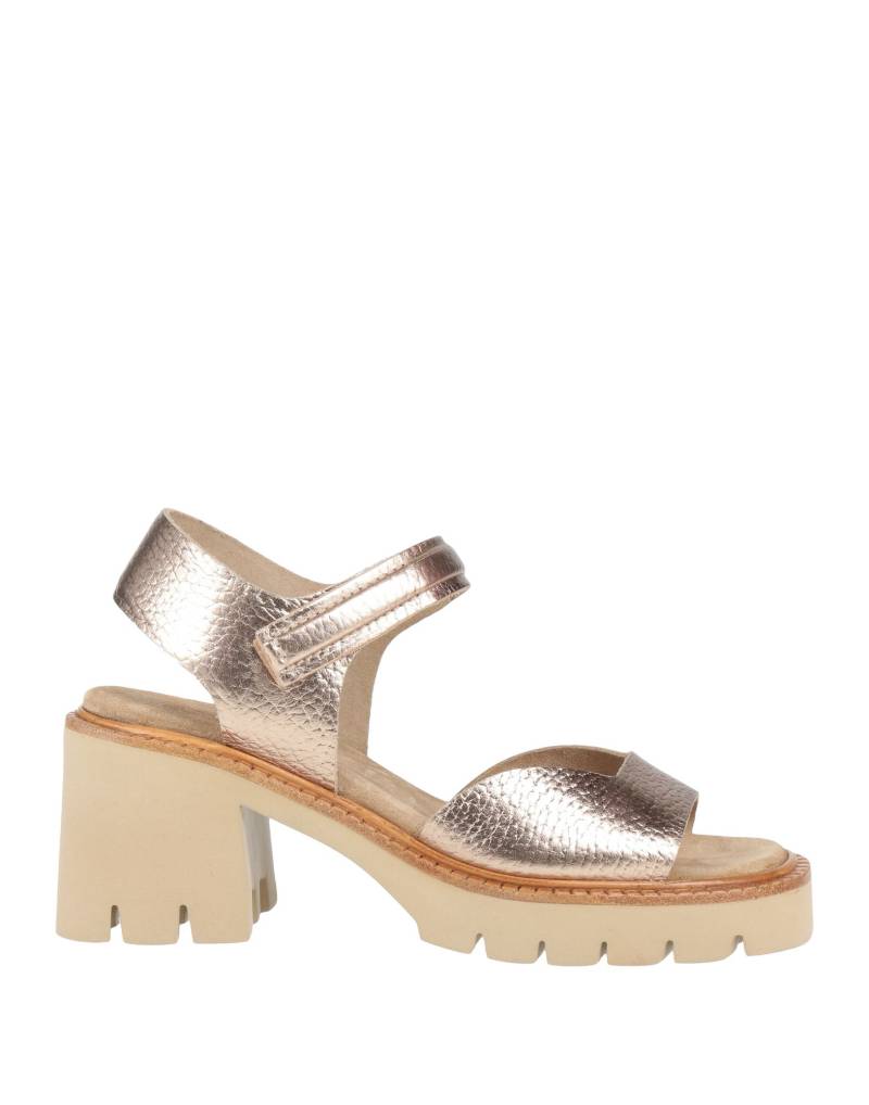 PEDRO GARCÍA Sandale Damen Platin von PEDRO GARCÍA