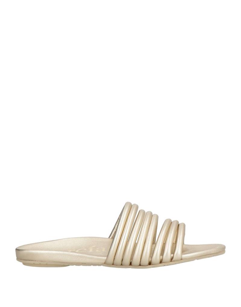 PEDRO GARCÍA Sandale Damen Platin von PEDRO GARCÍA