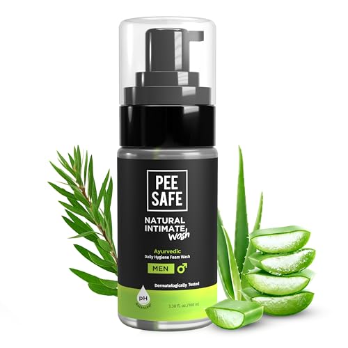 PEESAFE Intim duschgel männer, Intim Waschlotion Herren, Intimpflege, Intimwäsche Herren,Teebaumöl, intim waschgel,100% alkoholfrei (100ml) von PEESAFE