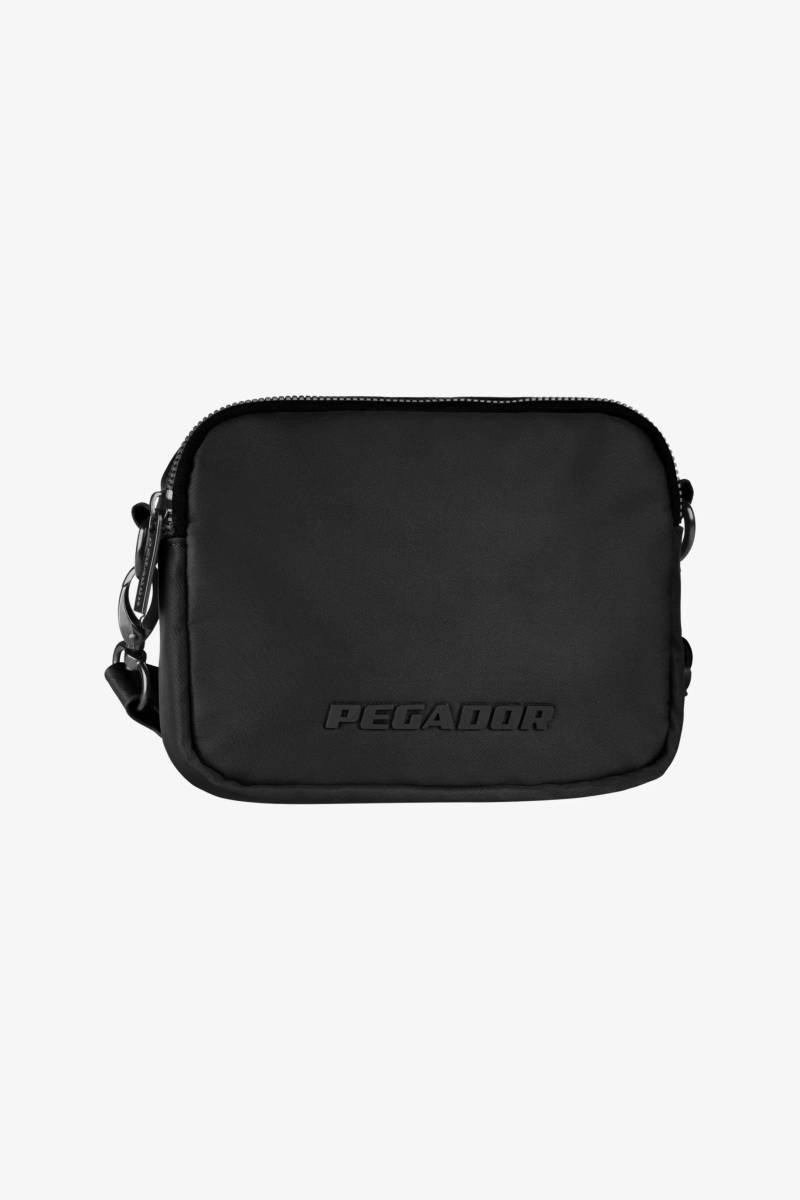 Amatu Logo Nylon Cross Body Bag Black von PEGADOR®