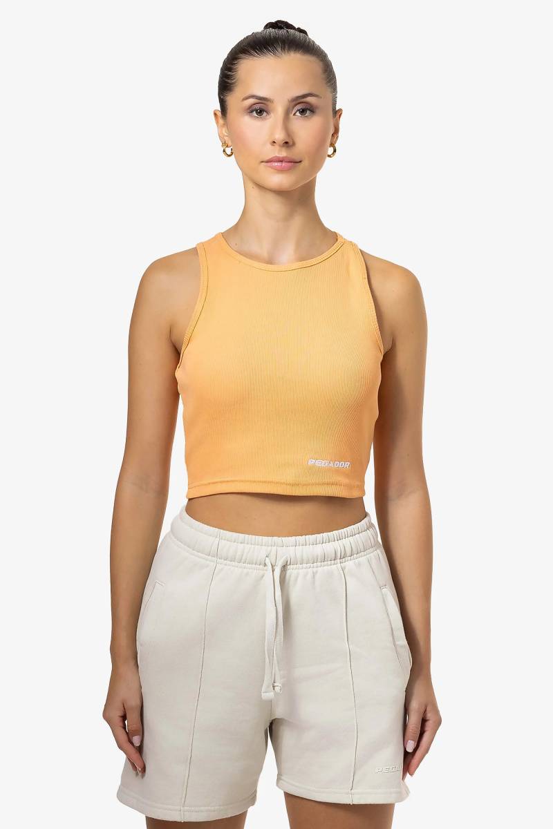 Ayla Crop Top Washed Apricot von PEGADOR®