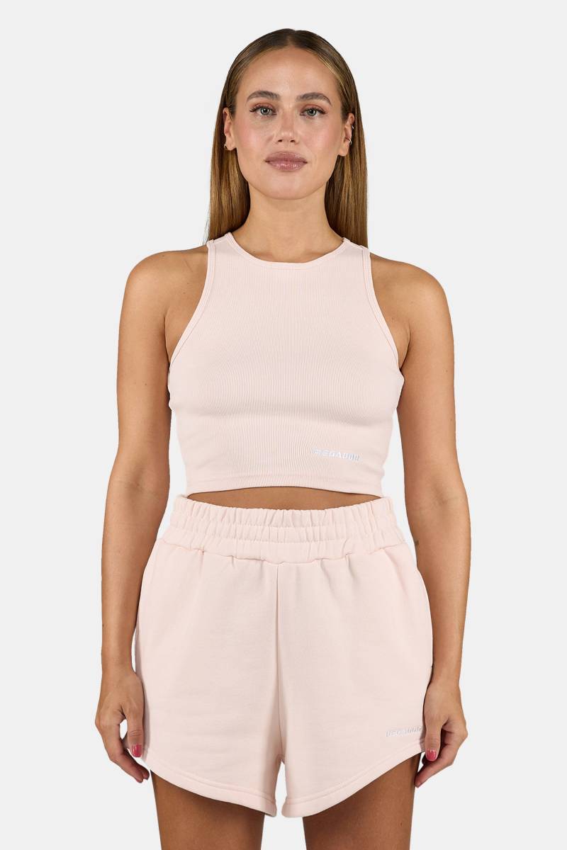 Ayla Crop Top Washed Dusty Rose von PEGADOR®