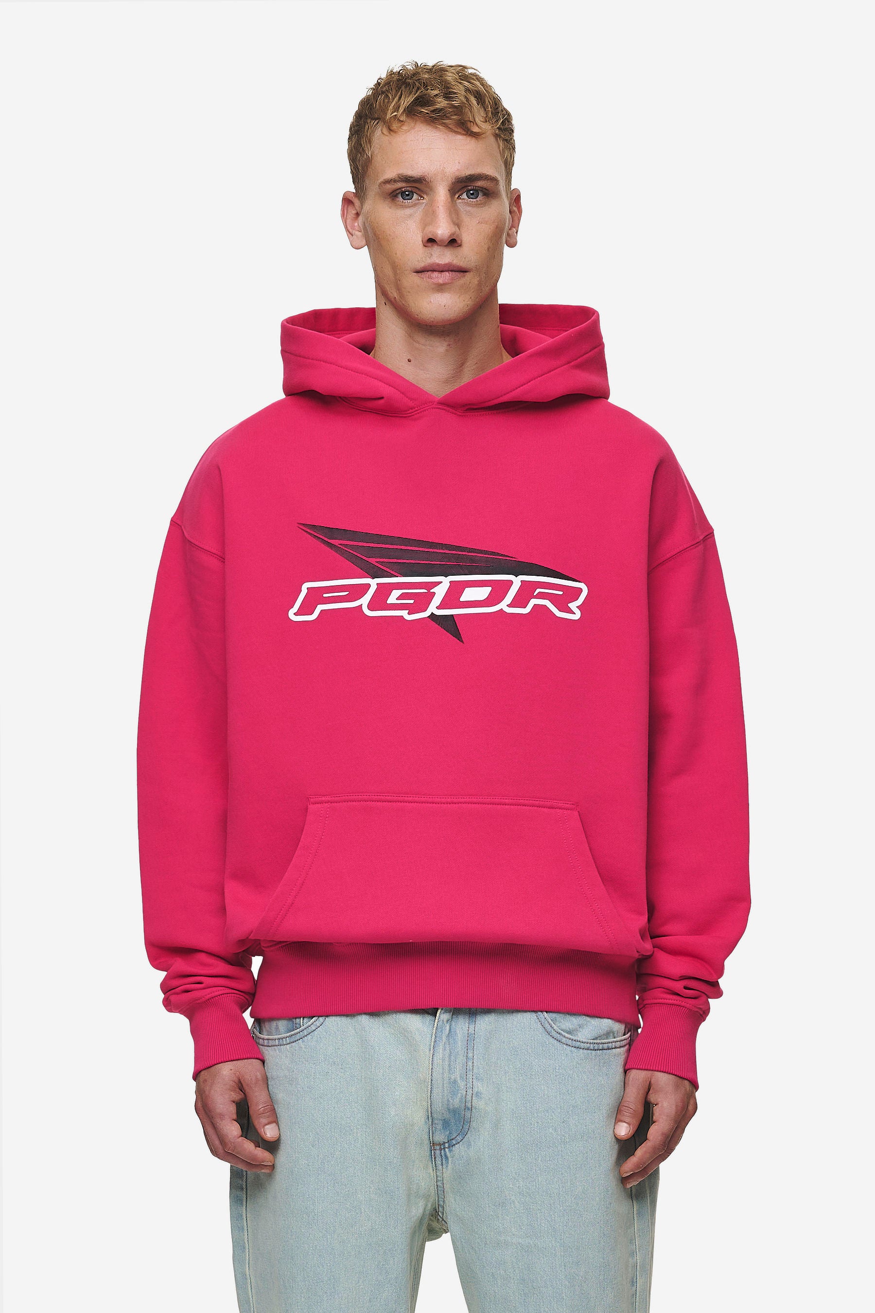 Blamor Oversized Hoodie Washed Virtual Pink von PEGADOR®