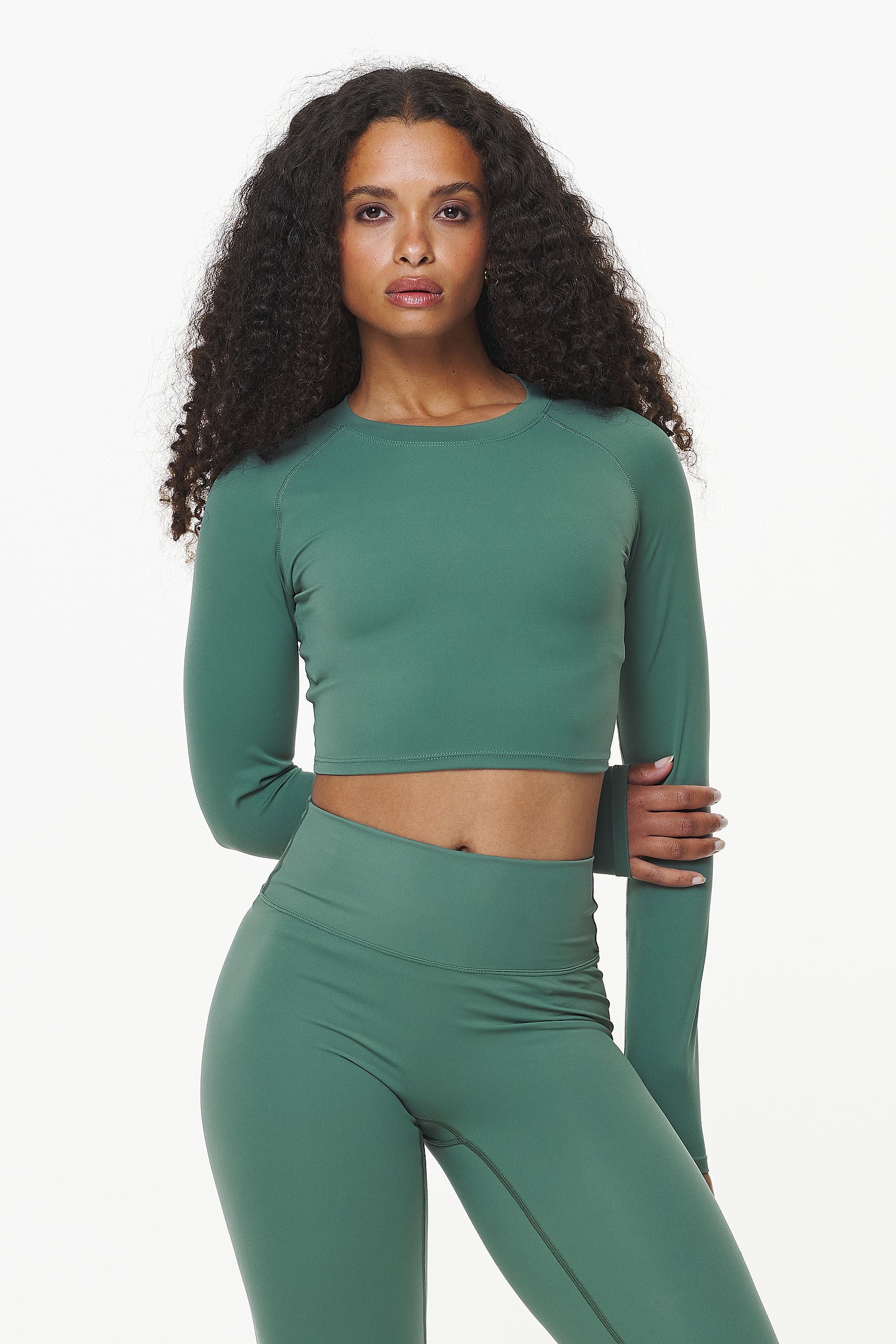 Bow Longsleeve Garden Green von PEGADOR®
